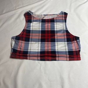 Plaid Tank Top